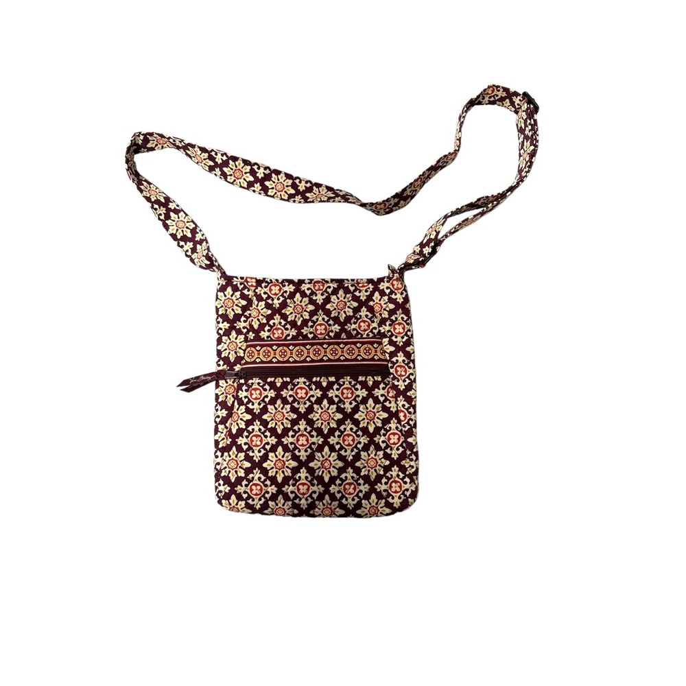Vera Bradley Medallion Crossbody‎ Bag Purse Retired 2006